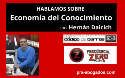 ECONOMIA DEL CONOCIMIENTO 2020 – ENTREVISTA EN FRECUENCIA ZERO RADIO